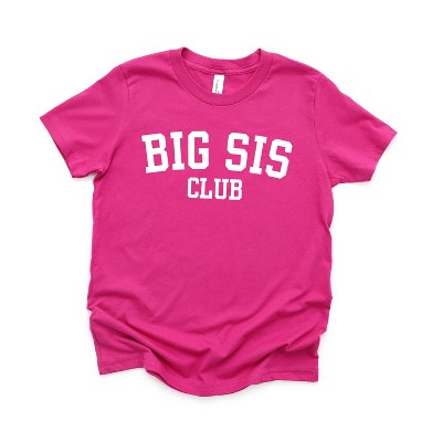 The Juniper Shop Big Sis Club Girls Short Sleeve Tee