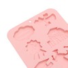 Unique Bargains Candy Moulds 8-Cavity Graduation Theme Candy Mould Hand Wash Pink 7.24"x5.98"x0.43" 1 Pc - 4 of 4