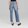 Women's High-rise 90's Relaxed Slashed Straight Jeans - Wild Fable™ Light  Wash : Target
