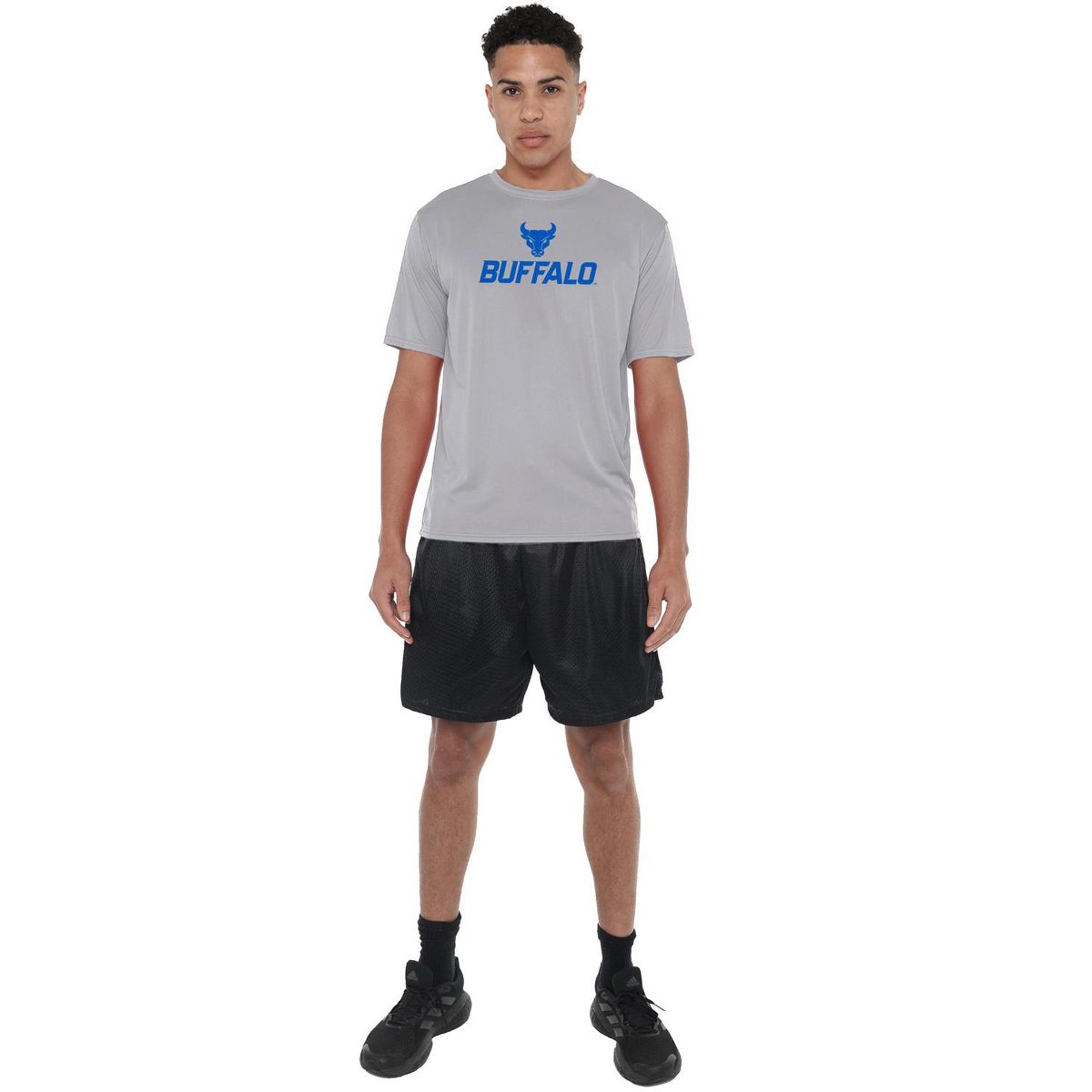 Men's Campus Lab University at Buffalo Men's Sport Active T-Shirt Primary Logo - thumbnail 3