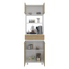 LunaLulinlk Freestanding Kitchen Food Storage Cabinet - 4 of 4