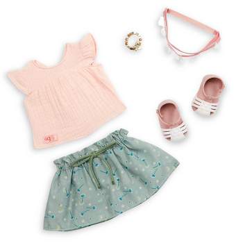 Flamingo Dreaming, 18-inch Doll Pajama Outfit