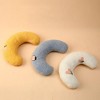 Pet Pillow, Ultra Soft Fluffy U-Shaped Dog Cat Pillow - Calming Toy for Joint Relief, Macaron Color Pet Supplies 27x17x6cm - 2 of 4
