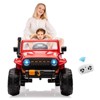 24V Ride-On Truck Car for Kids with Parent Remote Control – 3 Speeds, 4-Wheel Suspension, LED Lights, Music/MP3 Player & Safety Belt - 2 of 4