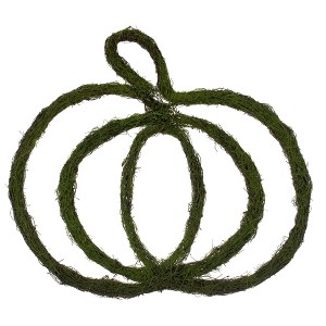 Vickerman 24"H x 24"W Pumpkin Outline Wreath - 1 of 4
