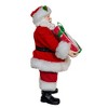 Kurt Adler 10.5-Inch Fabriché Santa With Box of Donuts - 2 of 4