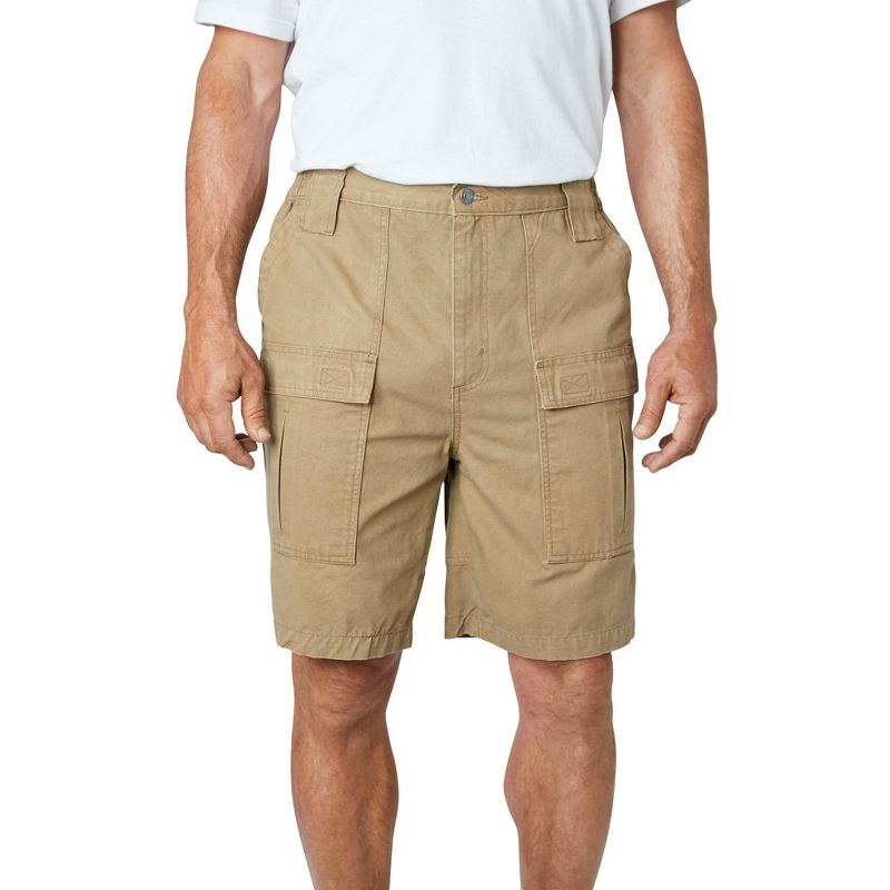 KingSize Men's Big & Tall Deeper Pocket 8" Cargo Shorts, 1 of 2