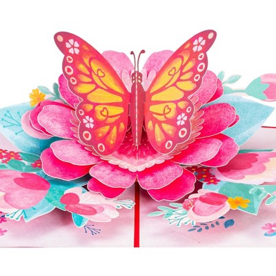 Pop of Art 3D Butterfly Pop Up Card