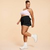 Blogilates Women's Ruffle Woven Mid-Rise Shorts - 3 of 4