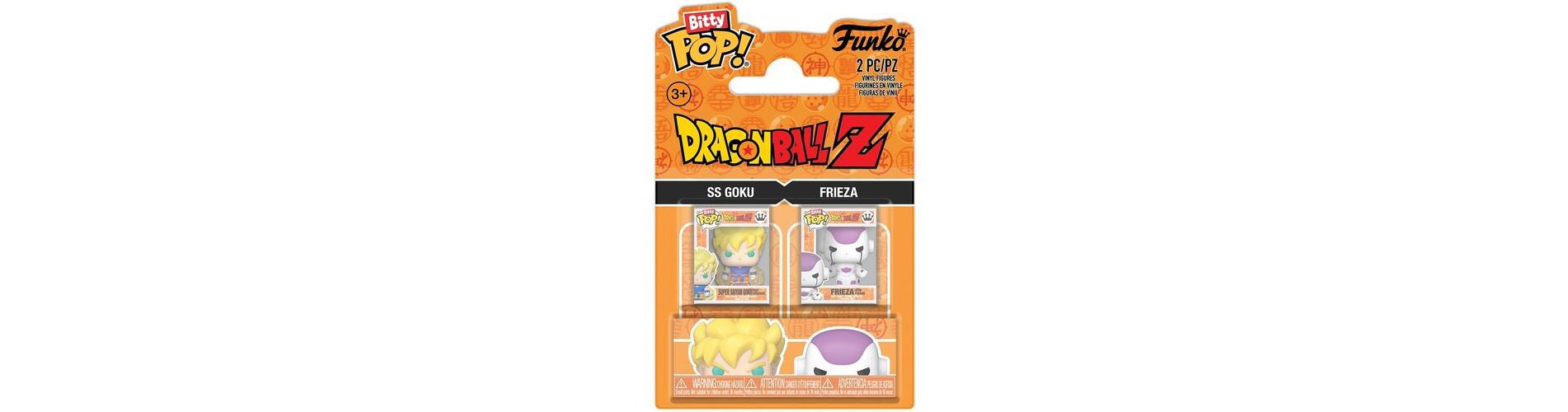 Funko - Funko Bitty POP: Dragon Ball Z 2-Pack - Goku & Freiza