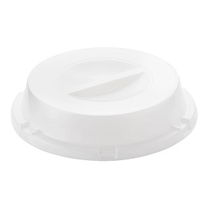 Smarty Had A Party 9" Clear Round Plate Disposable HIPS Dome Short Lids (125 Lids) - 1 of 4