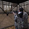 Aghana Digitals Camouflage Hunting Blind: Portable Pop-Up Ground Tent with 270° View, Blackout - 2 of 4