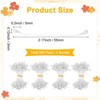 Unique Bargains Rope Resin Multipurpose Use Diy Flower Stamens 2.17 x 0.12 Inch - 3 of 4