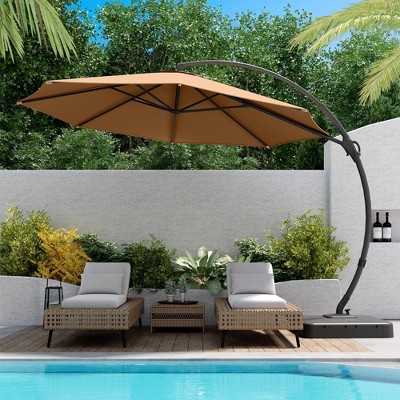 Lausaint Home 11' Deluxe Cantilever Umbrella
