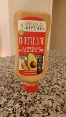  Primal Kitchen Chipotle Lime Mayo made with Avocado Oil,  Whole30 Approved, Certified Paleo, and Keto Certified, 12 Ounces : Grocery  & Gourmet Food
