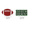 Big Dot of Happiness End Zone - Football DIY Shaped Baby Shower or Birthday Party Cut-Outs - 24 Count - 3 of 4
