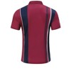 YESFASHION Mens Quarter Zipper Polo Shirts Casual Striped Golf Shirts Classic Fit Short Sleeve T Shirt Vintage Tops - 2 of 4