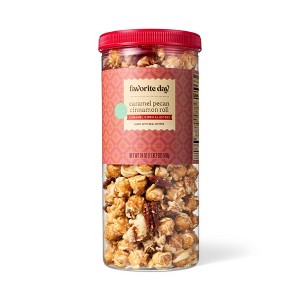 Christmas Caramel Pecan Cinnamon Roll Caramel Corn Clusters Popcorn - 18oz - Favorite Day™ - 1 of 3
