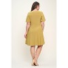 WEST K Womens Elli Plus Size High-Waist Mini Dress - 3 of 4