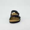 CUSHIONAIRE Lane Cork Footbed Sandals for Women –Comfortable Double Buckle Slip-On with Genuine Suede Footbed & Arch Support Slides for Women Footwear - 3 of 4