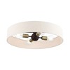 Livex Lighting Venlo 4 - Light Semi-Flush Mount in  Bronze/Antique Brass - 4 of 4