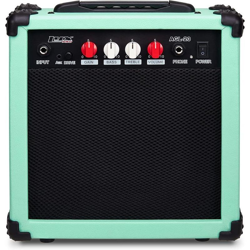 LyxPro Electric Guitar Amp, 20w Portable Mini Amplifier, 1 of 7