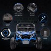 24V 2-Seater Kids Ride-On UTV Truck with Remote Control, 4WD Electric Truck Toy Car with Music, LED Lights,Battery Powered Toy for Boys & Girls - 4 of 4