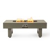 Gray 42 inch Iron Fire Pit Table for Patio Backyard Deck Outdoor Fireplaces Stove - 2 of 4