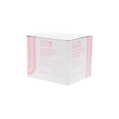 Exel 26419 Hypodermic Needle, 18G x 1 in. (Box of 100)