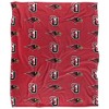 Seattle University Logo Pattern Silky 50x60 Blanket, 1 Sided - 2 of 4