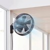 Frigidaire Oscillating Wall Mounted Fan Black - 2 of 4
