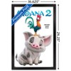 Trends International Disney Moana 2 - Heihei and Pua Feature Series Framed Wall Poster Prints - 3 of 4