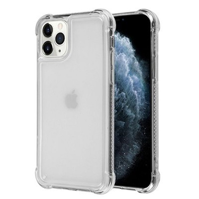 AIRIUM Sturdy Rubber Cover Case For Apple iPhone 11 Pro, Clear