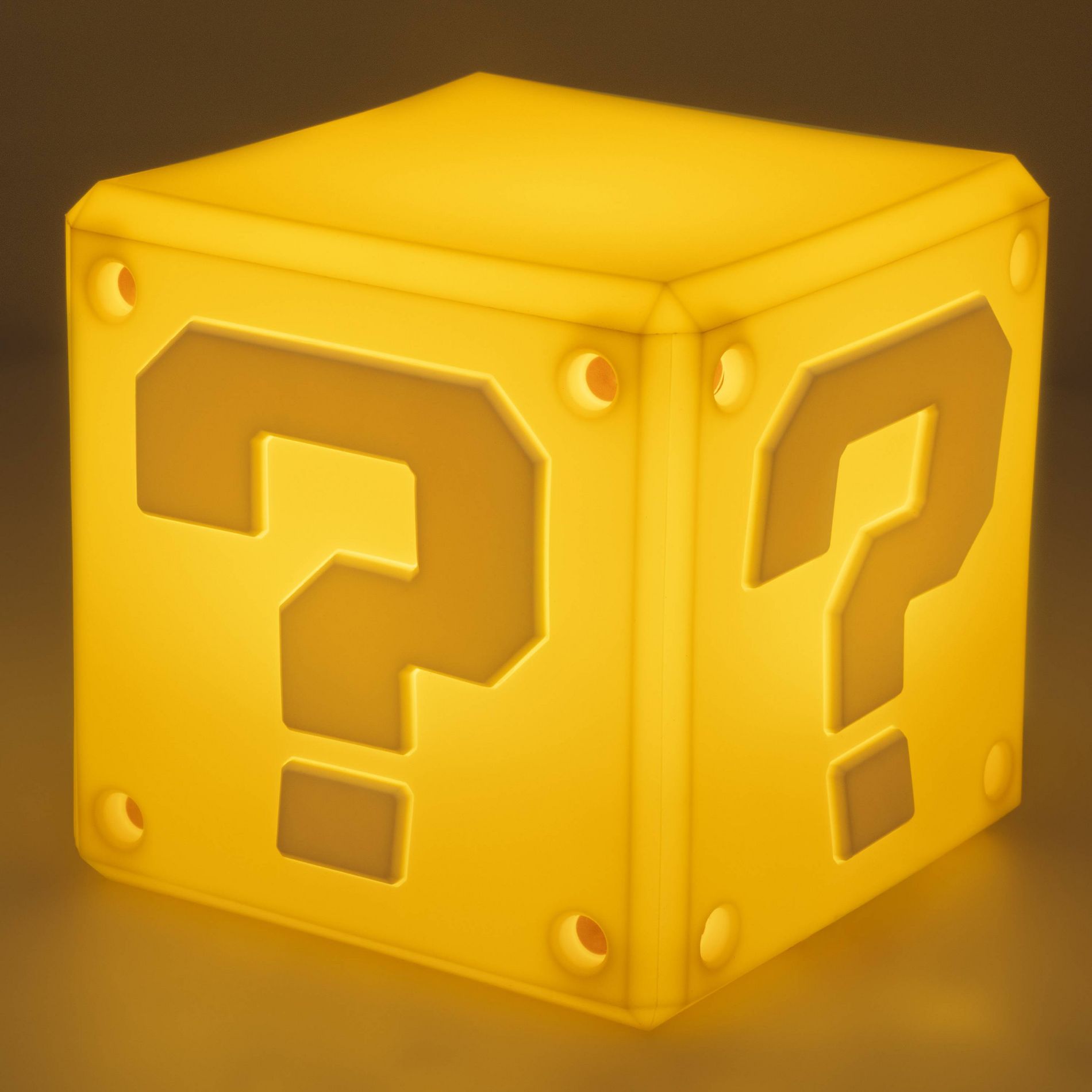 Super Mario Question Block SquishyGlo Silicone Light