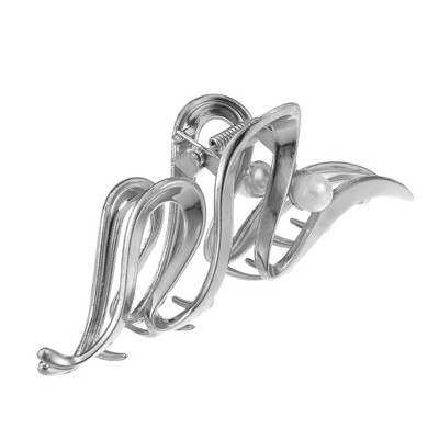 Unique Bargains Women's Metal Hair Claws 4.65