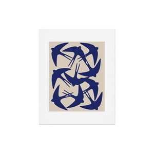 Deny Designs Menina Lisboa Spring Swallows Art Print - 1 of 2