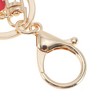 Unique Bargains Christmas Keychain Double Ring Lobster Clasp Zinc Alloy Multi-colored 3.15" 1 Pc - 3 of 4