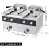 Acekool 6L Electric Deep Fryer with Oil Drain System, Timer, Rotary Fryer Head, Stainless Steel, for Home and Restaurant - 2 of 4