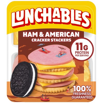 Lunchables Ham & American Cheese - 3.2oz