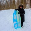 Emsco ESP 48" Day Glow Sno Cruiser Toboggan TwoRider Sled - Neon Tie-Dye - 4 of 4