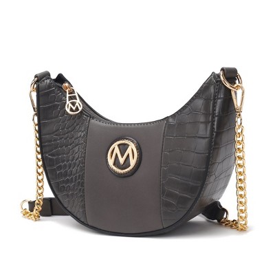 MKF Collection Amira Crocodile Embossed Women’s Shoulder Bag by Mia K