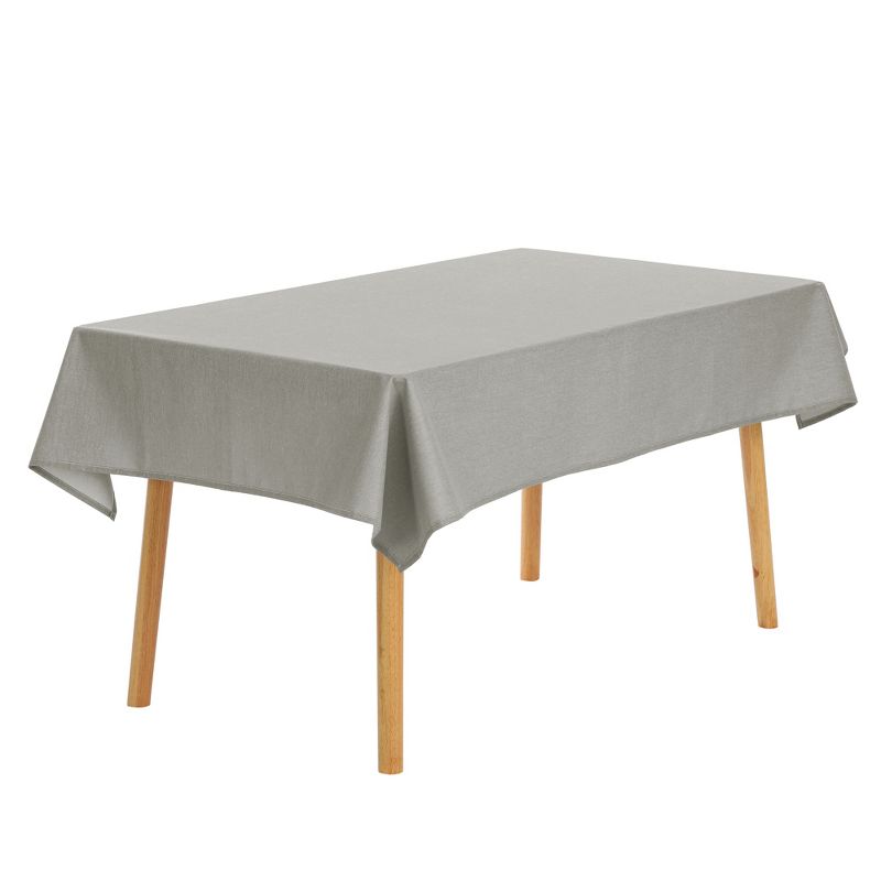 Unique Bargains Rectangle Wrinkle-Resistant Washable Polyester Linen Table Cover 1 Pc, 1 of 6