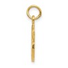 Black Bow Jewelry 14k Yellow Gold & Enameled Artist Palette Pendant - 2 of 4