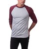 Pro Club Men's Comfort Baseball Tee Crew Neck T-Shirt - 3 of 4