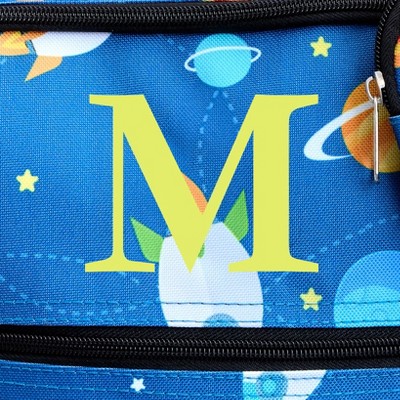 The Lakeside Collection 3-Pc. Kid's Monogrammed Space-Themed Luggage Sets