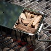 Smoking Chips - (Hickory) - 2 Pound Bag Barbecue Chips  Kiln Dried  Natural Coarse Wood Smoker Chunks - 260 cu. in. (0.004m³) - 2 of 4