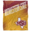 Midwestern State University Fan Zone Silky Touch Super Soft Throw Blanket 50x60 - 2 of 4
