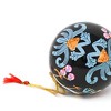 Slickblue Handcrafted Set of 2 Papier-Mâché Ornaments – Whimsical Bird & Animal Designs, 3" with Tassel Loops - 2 of 4