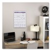 Monthly Wall Calendar with Ruled Daily Blocks, 8 x 11, White Sheets, 12-Month (Jan to Dec): 2025 - 4 of 4