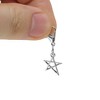 Unique Bargains Shoelace Charms Silver Tone 1 Pair - 3 of 4